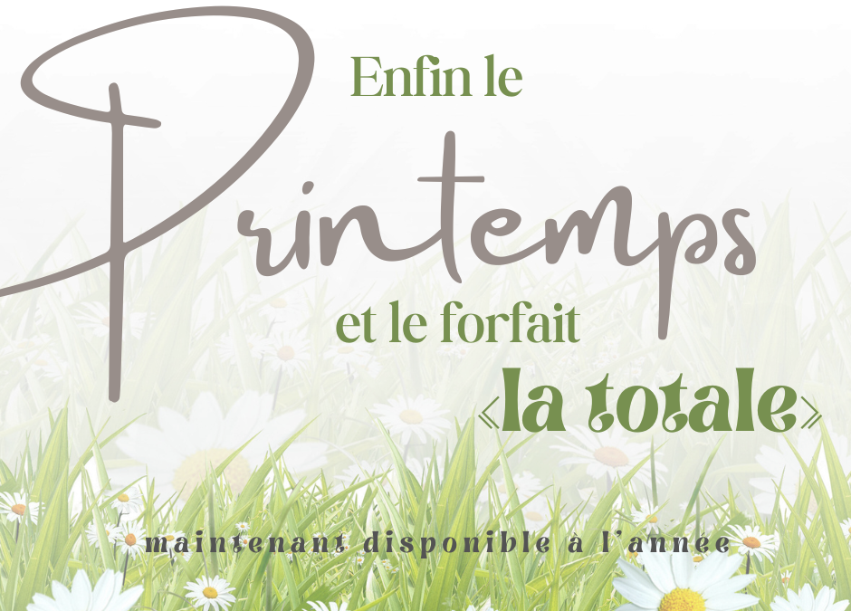 Pourquoi faire ce forfait ?